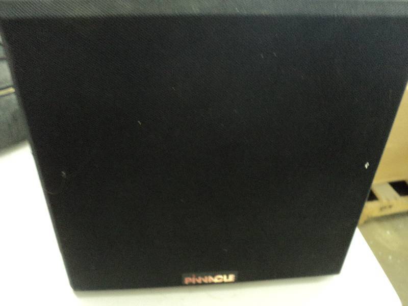 Pinnacle subwoofer...