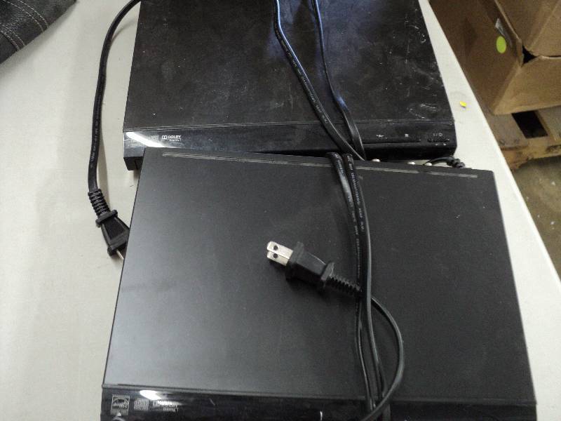 2 Sony CDDVD players...