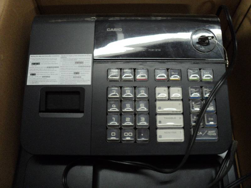 Casio electronic cash register PCR-...