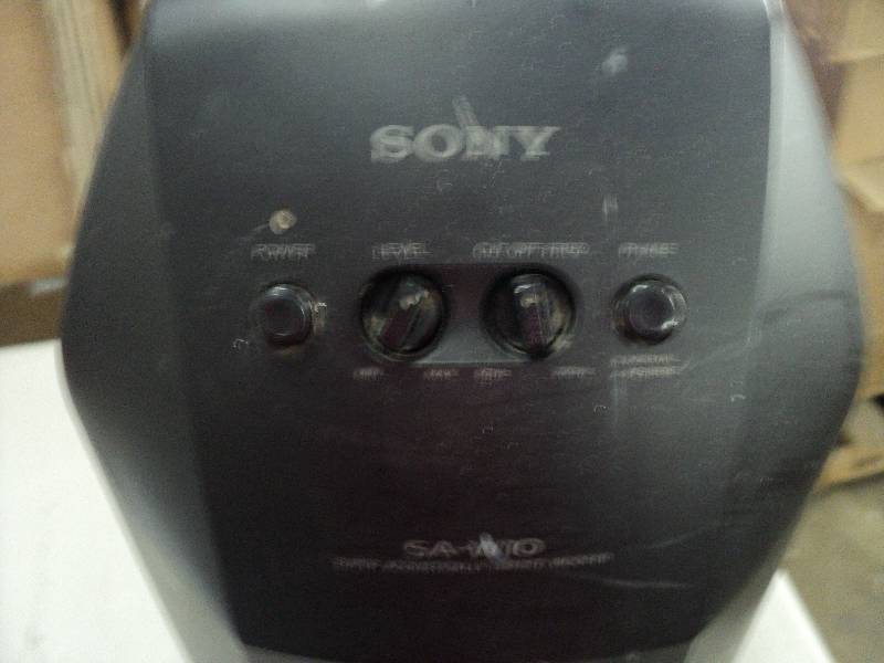 Sony SA-W10 super woofer - tested a...