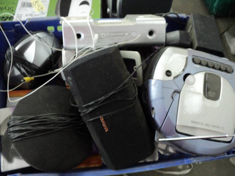 tote full of electronics - see all ...
