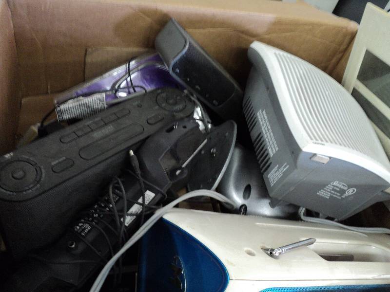 box full of electronics - see all p...