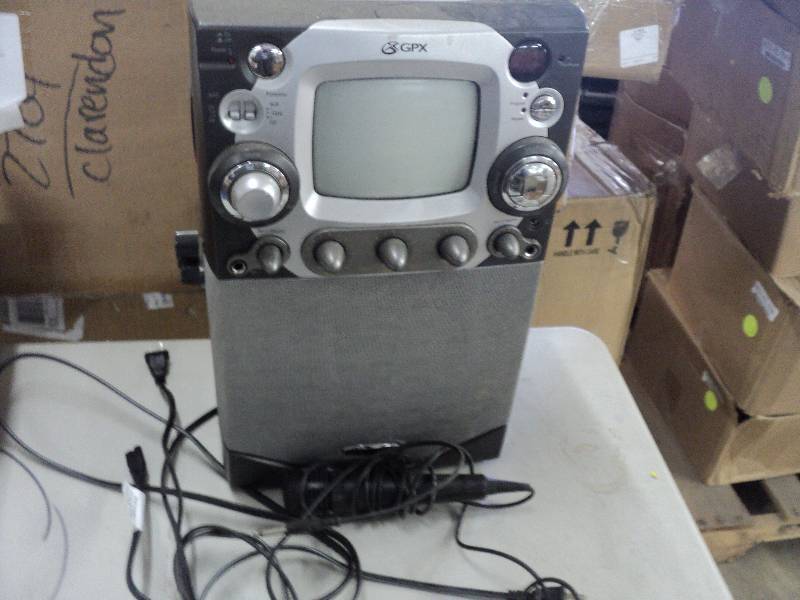Karaoke machine...