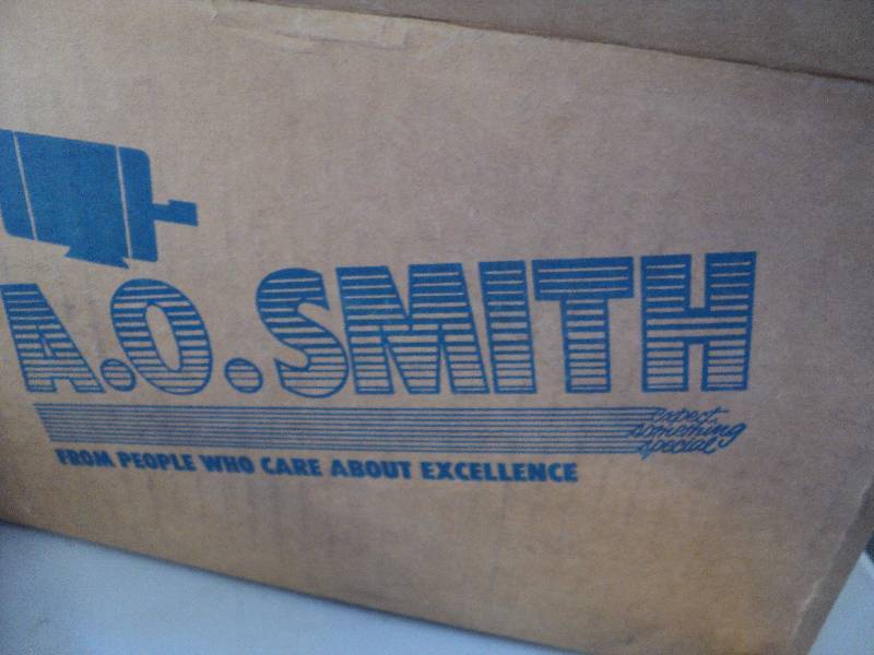 AO Smith motor...