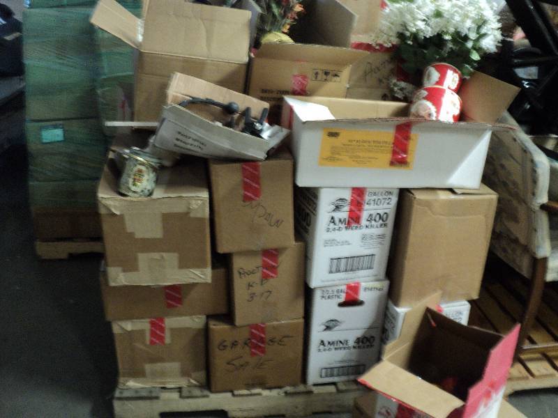 mystery pallet full of glassware...