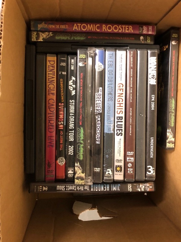 lot 3 image: Lot of Music Related DVDs