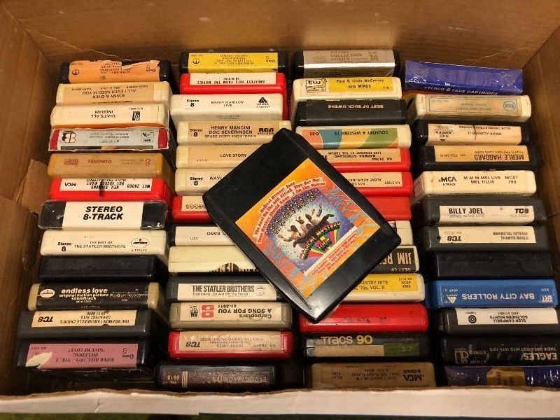 lot 44 image: Large Lot of 8 Tracks - Beatles