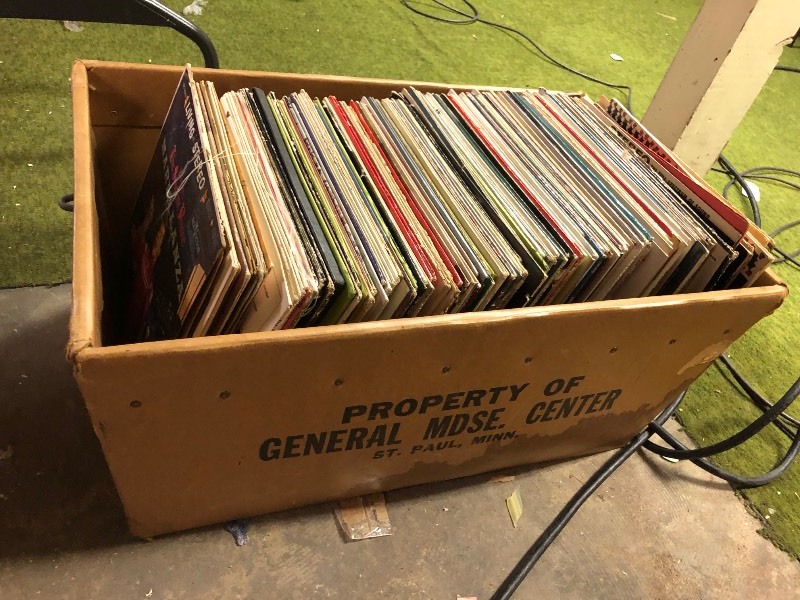 lot 13 image: Tub full of LPs - All genres - Mixed Condition
