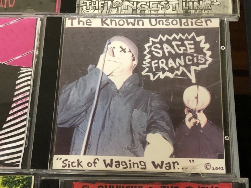 lot 19 image: Box of Punk and Hip Hop CDs