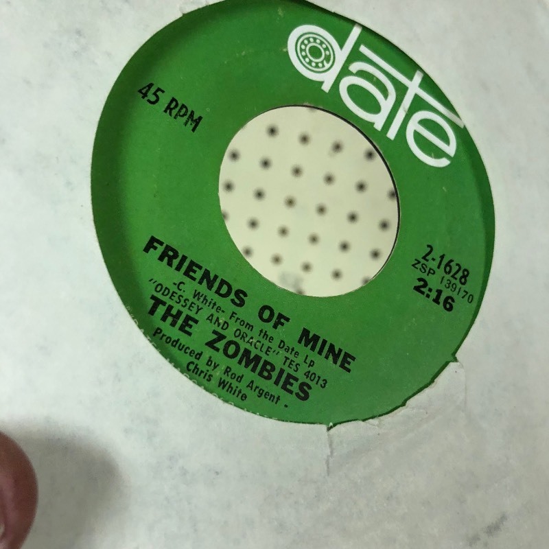 lot 29 image: Box of 45s - Doors - Zombies -