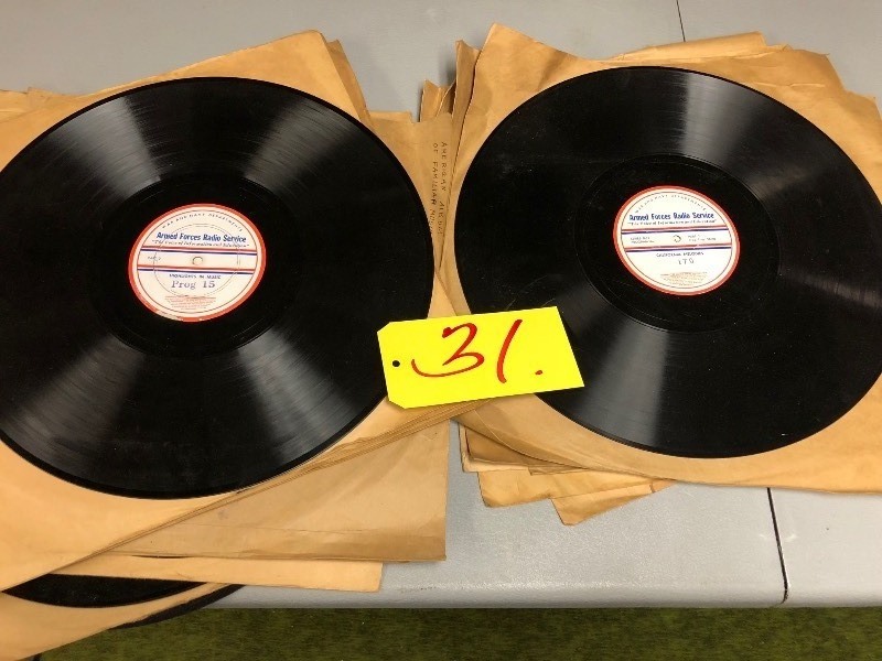lot 31 image: Lot of RARE 16 Records
