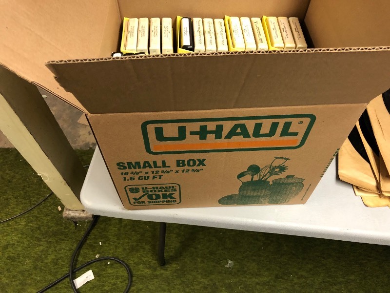lot 36 image: Large Lot of 8 Tracks - Some Sealed -
