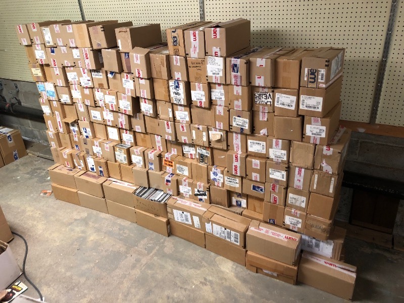 lot 74 image: Lot of approx. 5000 CDs - These are premiere CDs - Lots of Local Bands and Labels - all genres