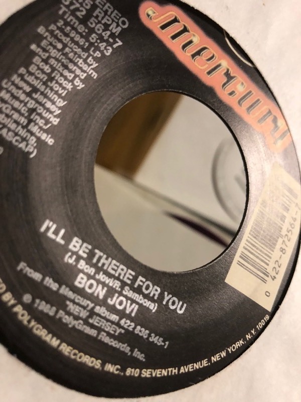 lot 80 image: Lot of 45s Records - George Michael - Bon Jovi -