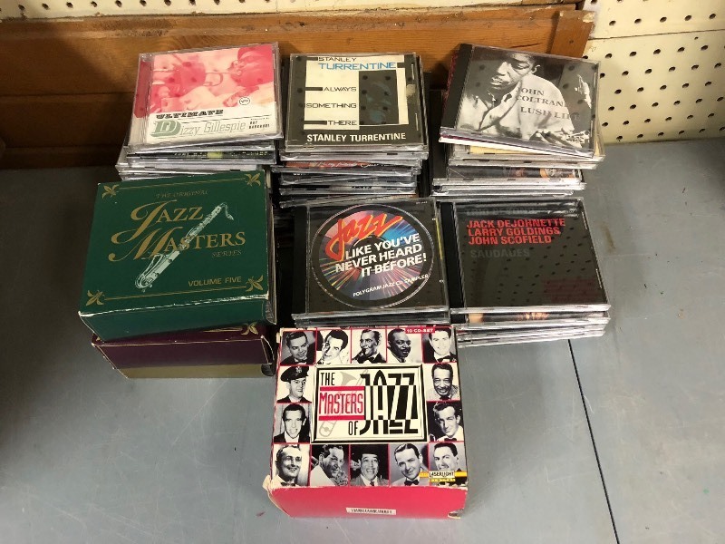 lot 59 image: Lot of Jazz CDs - Coltrane - Dizzy Gillespie - Jimmy Smith