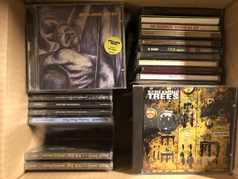 lot 84 image: Two Boxes of CDs - Screaming Trees - Some Sealed