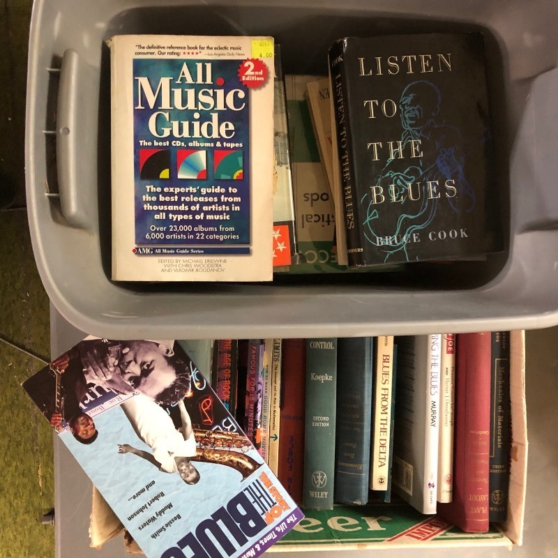lot 88 image: Lot of Books - Some Blues - Music Related - Some History Books - Delta Blues