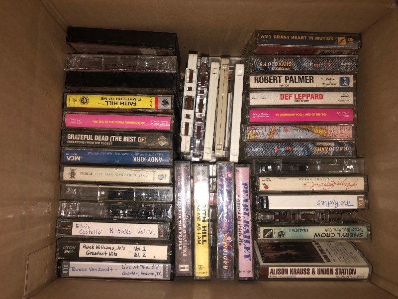 lot 89 image: Big Lot of Tapes - Cassettes - Grateful Dead