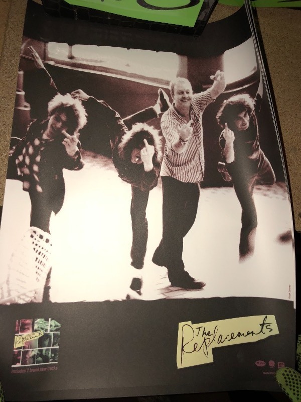 lot 107 image: Large Unique lot of Music and Movie Poster - Lots of them - The Replacements