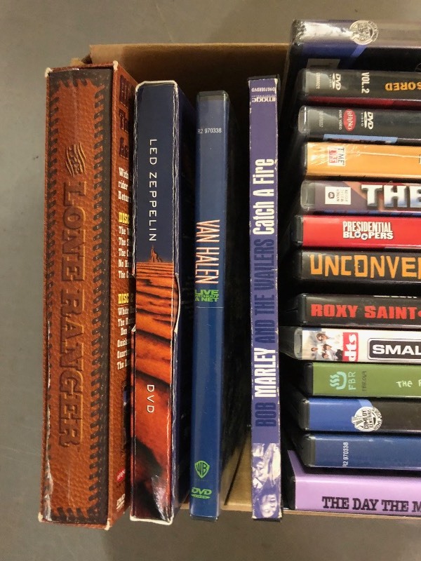 lot 111 image: Lot of Music Related DVDs - The Who - Van Halen - Led Zeppelin