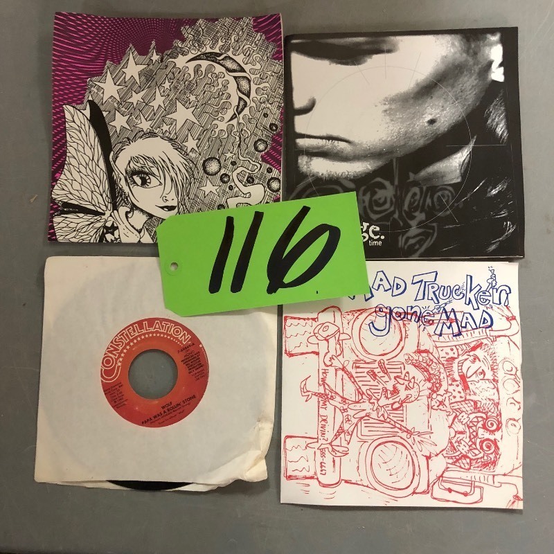 lot 116A image: Big Tub of 45s - Some Indie Stuff - Mixed Lot of Records