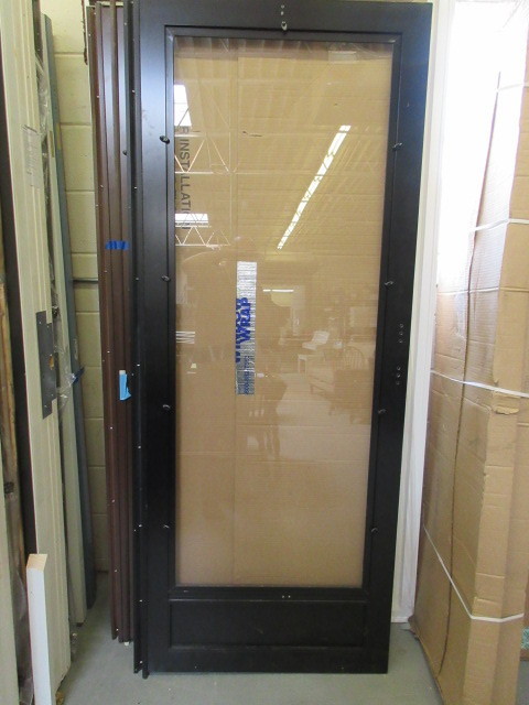 ALMOST NEW STORM DOOR SLAB