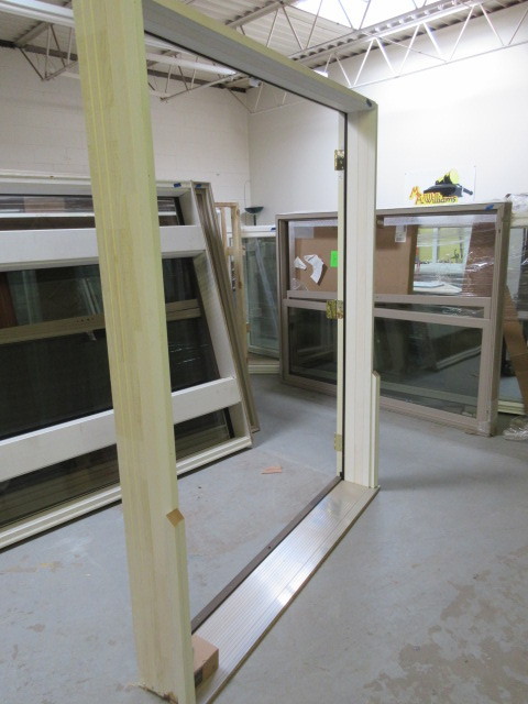 ALMOST NEW FRENCH DOOR FRAME ONLY (NO DOOR)