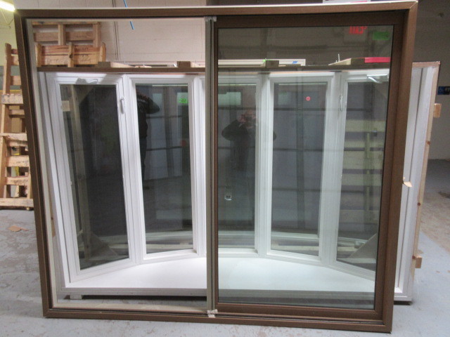 NEW PATIO DOOR WITH SCREEN DOOR