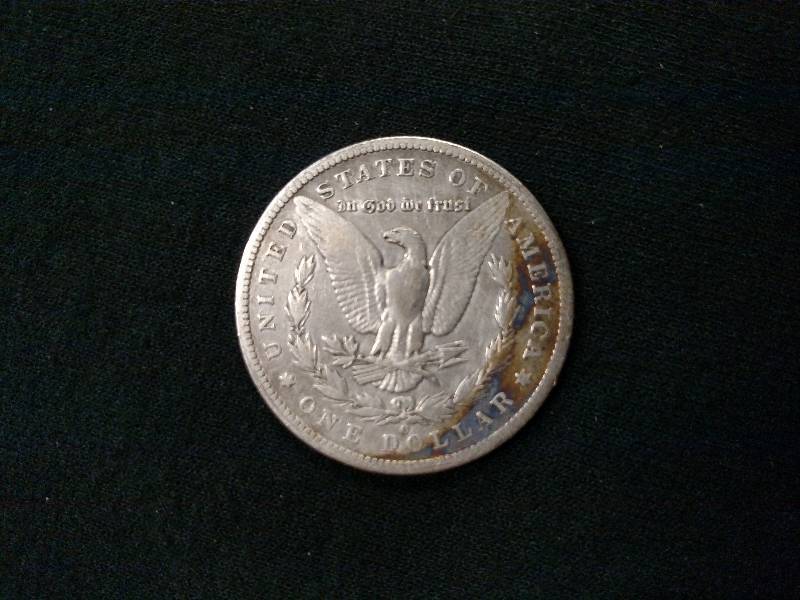 1886 O Morgan Silver Dollar...