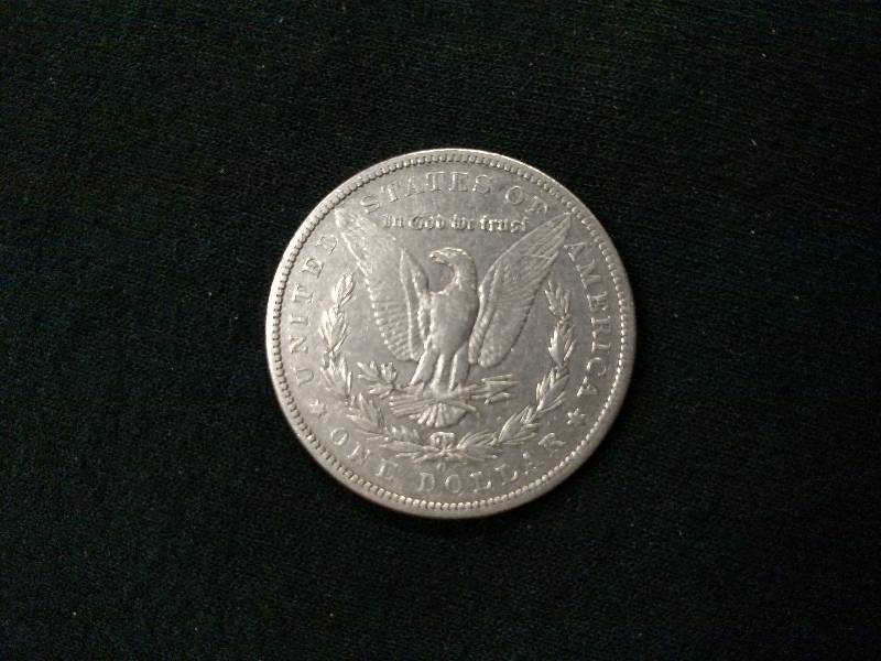 1887 O Morgan Silver Dollar...