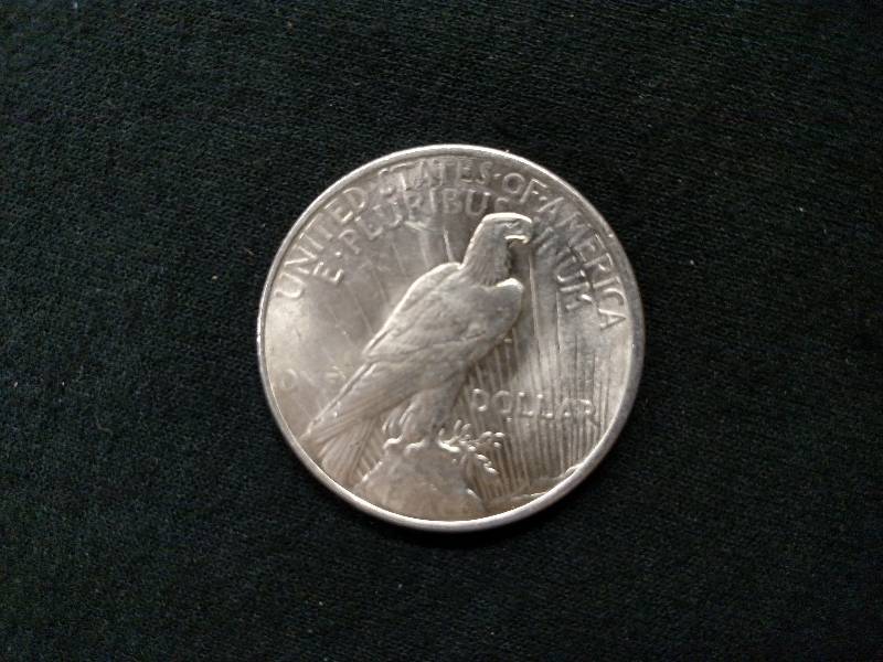 1922 Peace Silver Dollar, AU...