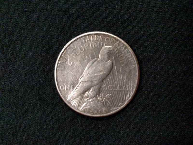1922 S Peace Silver Dollar...