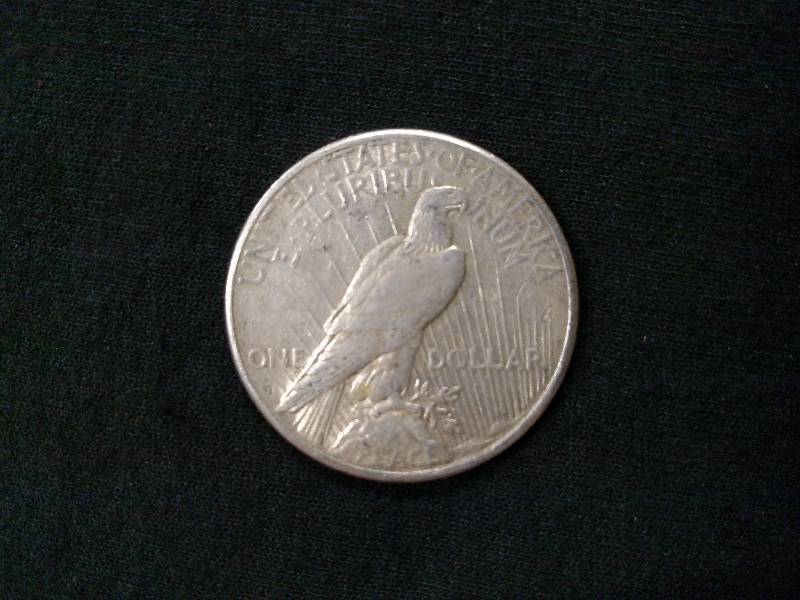 1922 S Peace Silver Dollar...
