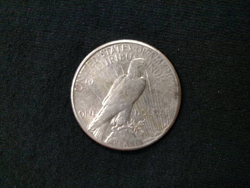 1922 S Peace Silver Dollar...