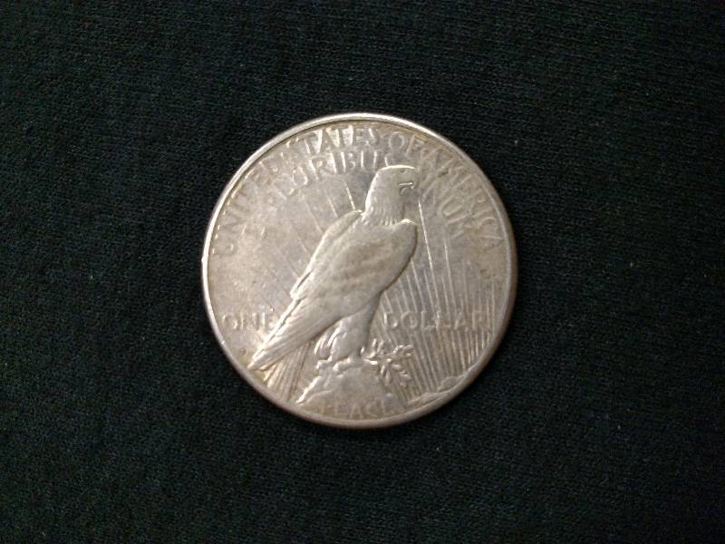 1922 S Peace Silver Dollar...