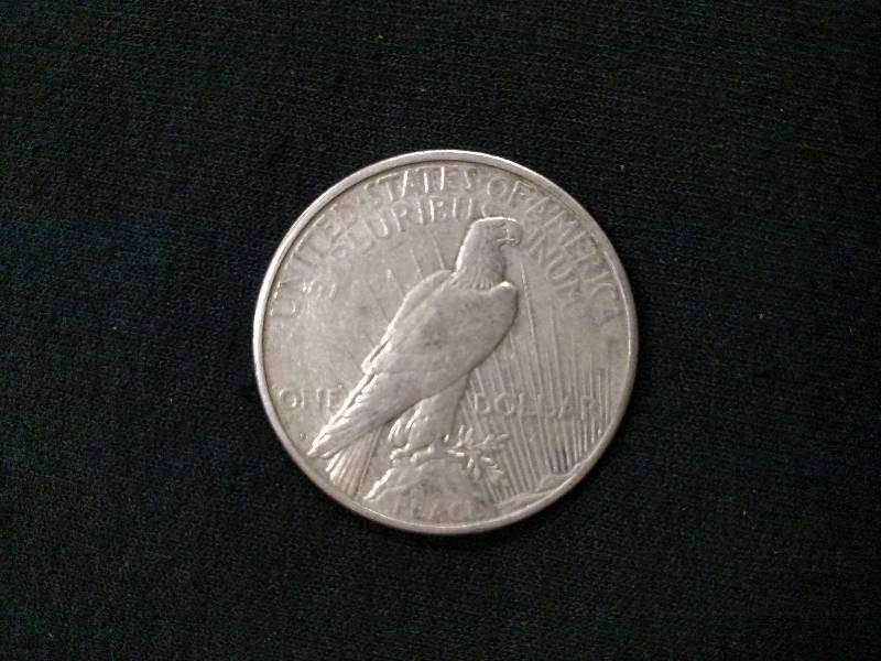 1922 S Peace Silver Dollar...