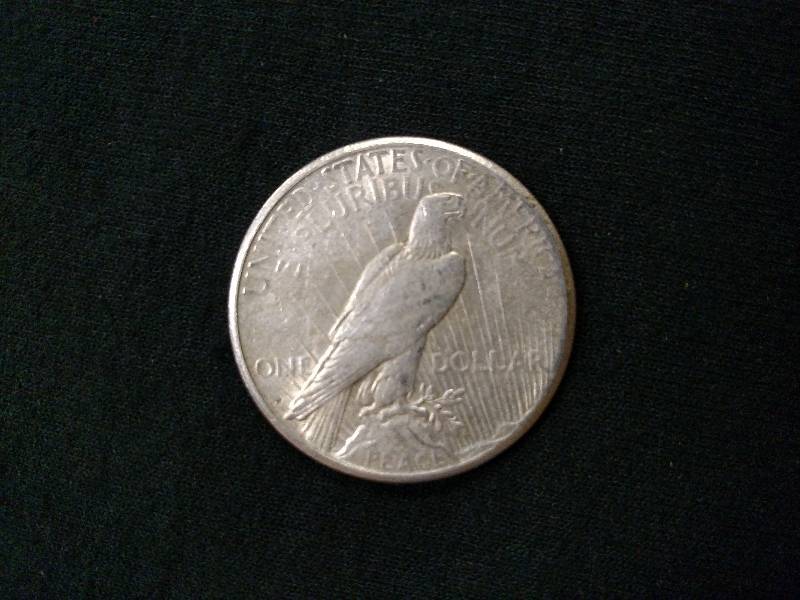 1922 S Peace Silver Dollar...