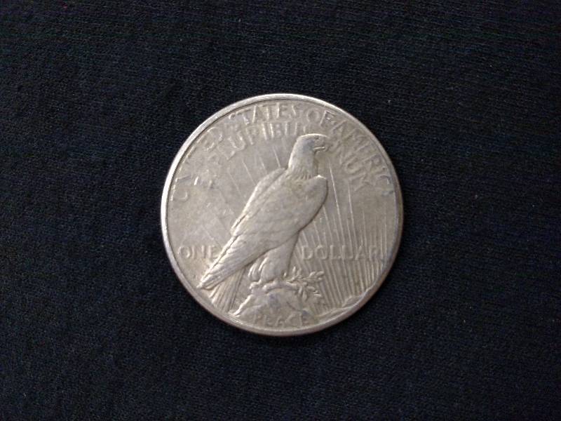 1922 S Peace Silver Dollar...