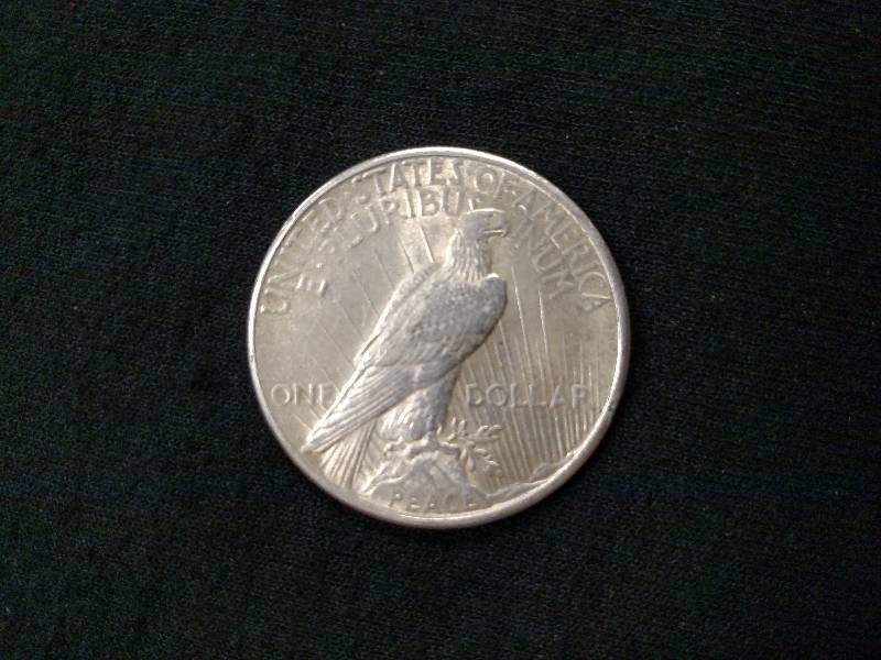 1925 Peace Silver Dollar...