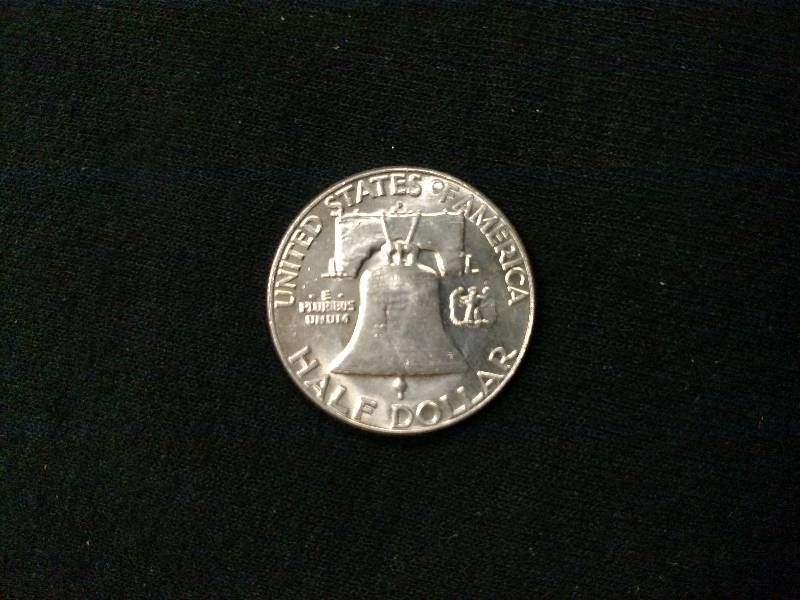 1963 D Franklin Silver Half Dollar...