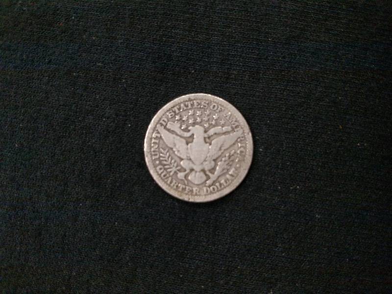 1916 Barber Silver Quarter...