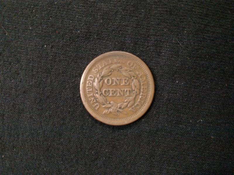 1851 Braided Hair Large Cent...