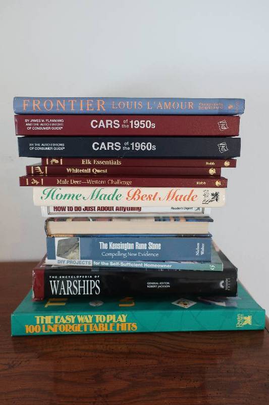 lot 82 image: Stack of large books