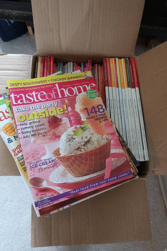 lot 83 image: Huge lot of cookinghome magazines