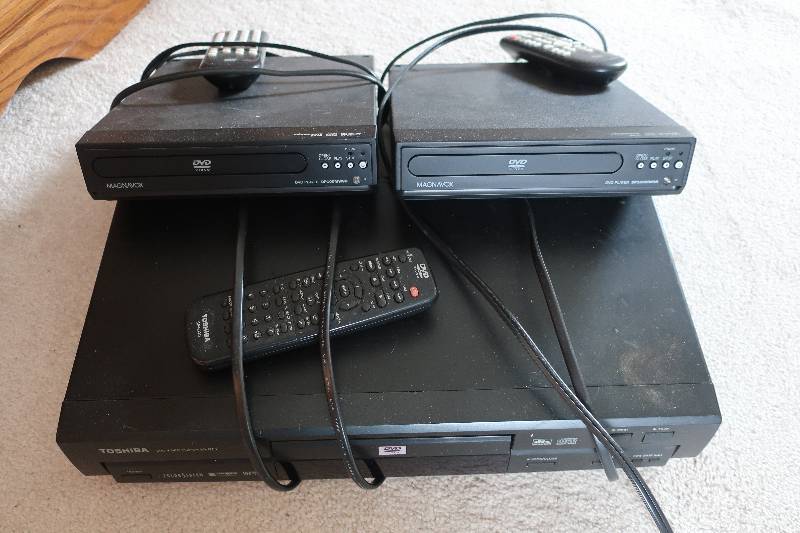lot 84 image: Three DVD players