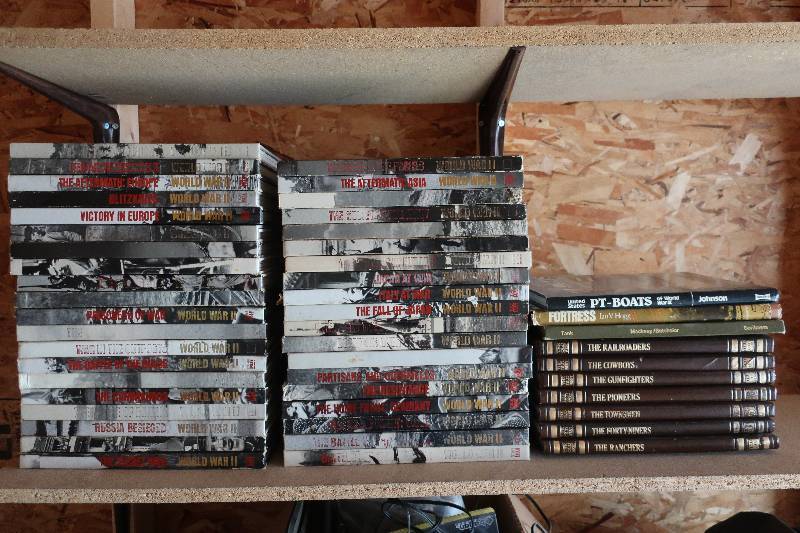 lot 90 image: TimeLife WW2Western books