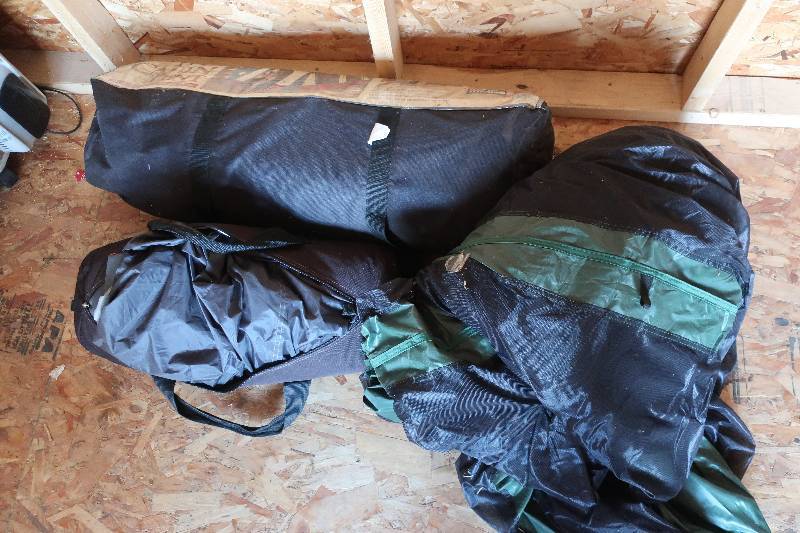 lot 92 image: Two tents in bags