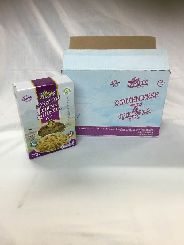 One Case Of 6 Boxes - Sam Mills - Gluten Free - Corn and Quinoa Pasta