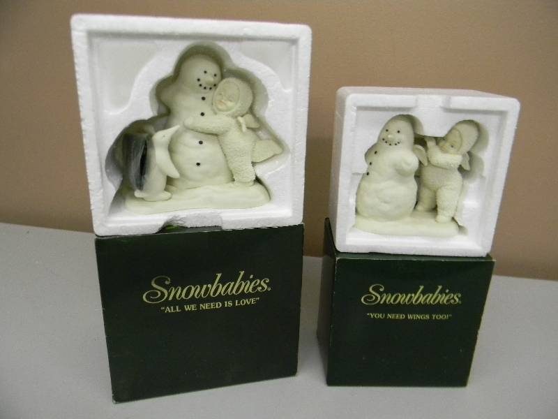 lot 30 image: DEPARTMENT 56 SNOWBABIES COLLECTION - SEE PICTURES