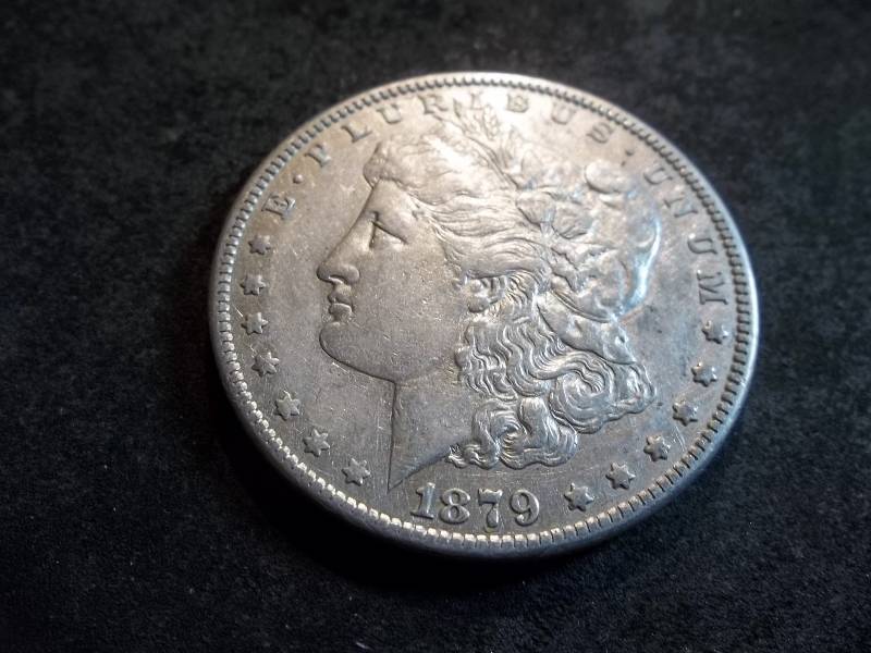 1879 S Reverse 79 Morgan Silver Dollar